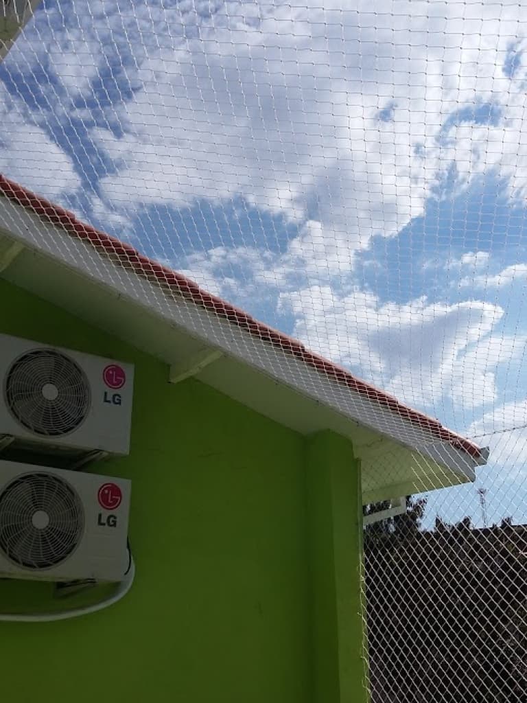 Rede de proteção para animais